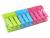 Rjc-c021 20 pieces/plastic clothes clip wholesale strong windproof clip underwear and socks clothespin