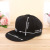 Korean version of the fashion personality baseball cap men and women along the street dance hip-hop cap lovers simple black and white cap manufacturers wholesale