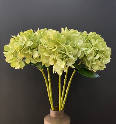 Simulation flower manufacturers direct sale of Chinese home decoration fake flowers wholesale simulation hydrangea