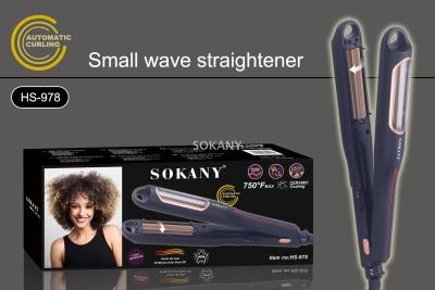 Sokany taco bar can be automatically rotated to make a stylist using a curling iron