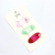 Web celebrity color plastic hairpin Korean ins transparent oval hairpin can be macaron color duck clip hairpin