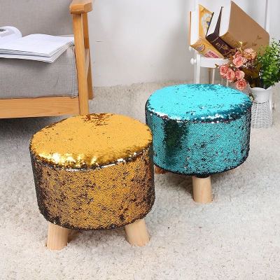 Factory Direct Sales Small Stool Household Fashion Low Stool Triangle Wooden Stool Small Chair Thickened Can Also Be Customized
