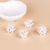 925 Silver Anti-Allergy Cold Style Pearl Stud Earrings Dignified Flowers Internet Celebrity Ins Style Japanese and Korean All-Match Fashion Earrings