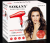 Sokany's new red salon hair dryer is small, portable and quick to dry