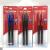 ZHIJI press GEL INK pen 2PCS CARD PACKING large capacity 0.7mm black blue red