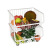 304 stainless steel kitchen shelf floor multi - layer vegetable and fruit storage rack home storage rack