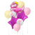 Amazon Hawaiian flamingo balloon set romantic wedding decoration aluminum balloon birthday party supplies