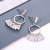 925 Silver Ear Studs Curtain Wind Chimes Crystal Lively Moderate Earrings Korean Silver Shiny Elegant Eardrops Earrings