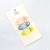 Web celebrity color plastic hairpin Korean ins transparent oval hairpin can be macaron color duck clip hairpin