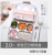 Stainless steel lunch box 2.0l five compartments lunch box with soup bowl chopsticks spoon students lunch box