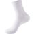 Langsha Men's Socks Cotton plus Size Summer Thin Mid-Calf Men's Large 45-47 Deodorant Summer Pure Cotton Socks