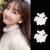 925 Silver Anti-Allergy Cold Style Pearl Stud Earrings Dignified Flowers Internet Celebrity Ins Style Japanese and Korean All-Match Fashion Earrings