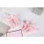 XX- pink pig plastic clip cartoon clip large curtains mosquito net clip