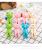 Xx-pink-blue bear clip plastic clip cartoon clip large curtain mosquito net clip