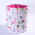 INS Style Thick Cotton Rope Portable Closing Laundry Bucket Foldable Sundries Container Eva Lining Thickened Storage Containers Storage Basket