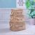 Hot Selling Natural Jute Eva Thickened Storage Basket Foldable Cotton Linen Storage Basket Fabric Sundries Snack Storage Box