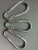 Supply safety spring hook safety climbing fastener stainless steel spring hook connecting ring 5 * 50