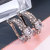 925 Silver Korean Style Ear Clip Graceful and Fashionable Shiny Artificial Zircon Ear Clip Style Earrings Elegant Earrings Factory Wholesale