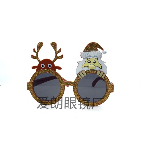 christmas decorations new christmas plastic glasses party decoration supplies antler glasses