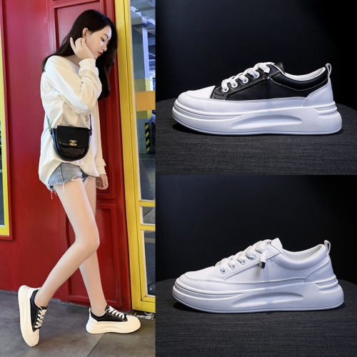 thick-soled comfortable small board shoes spring and autumn new ladies versatile students