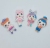 Japan and South Korea simulation resin surprise doll Diy children rubber band clip accessories mobile beauty handcraft wholesale