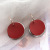 2020 Morandi Color Earrings Circle New Trendy Exaggerated Metal Earrings Personal Influencer Fashion Earrings for Women