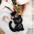 Whisker cat matching colour hydrant/leering cat matching colour hydrant key chain pendant