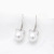 Wish AliExpress Alloy Factory Long Pearl Earrings Versatile Personality Cat Eye Earrings Temperament Factory Wholesale