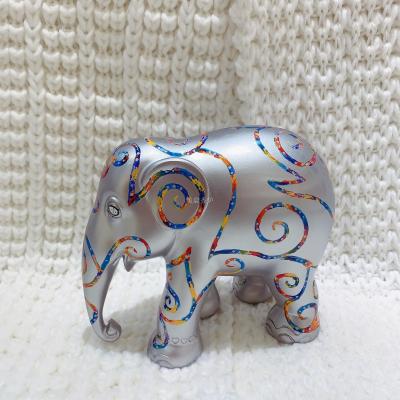 Garden decorations cute little elephant resin set a cartoon gift