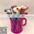 Cup shaped ballpoint pen lollipop rabbit cartoon shape ballpoint pen creative stationery gifts giant good writing