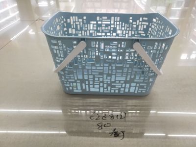 Plastic Bathroom Storage Basket Sundries Storage Organizing Basket Basket Vegetable Basket