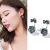 Bow Stud Earrings Women Korean Personalized Zircon Earrings Sterling Silver Needle All-Match Earrings Girls Ear Rings Factory Wholesale