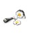 G-Dragon Same Style Daisy Keychain Fashion Brand Airpadspro Protective Cover 1/2/3 Generation Bluetooth Headset
