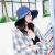 The New web celebrity embroidered letters joker hat sun protection, shade Korean version joker fashion sun hat tide