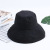 Fisherman hat female summer Korean version of the trend of ins cotton Fisherman hat joker with large eaves sun shade sun protection plain basin hat