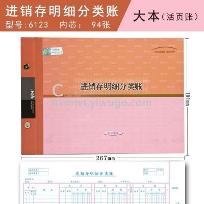 Wright 16 Open Account Book Purchase, Sale and Deposit Detail Ledger Accounting Supplies Factory Direct Sales