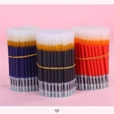 Press type neutral pencil refilling 0.5mm Spring head warhead carbon refilling for students in Red, blue and black stationery