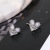 Sterling Silver Needle Love Heart Stud Earrings Temperament Heart-Shaped Korean Fashion Earrings Female Online Influencer Personality Simple and Small Earrings