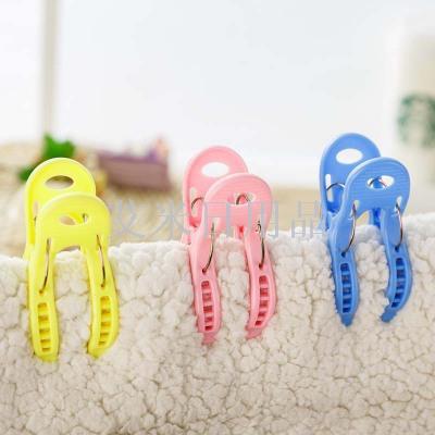 Hd-8023-3 plastic clip creative quilts socks underwear clip wholesale household large plastic clip