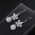 AliExpress Hot-Selling New Arrival Angel Pearl Flower Fashion Zircon Stud Earrings Flower Earrings Factory Direct Sales Wholesale