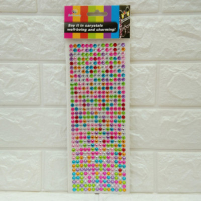 The Spot color 4 mm 6 mm diamond stickers acrylic diamond stickers custom Spot drilling stickers a second-class