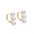 925 silver needle east gate joker with pearl earring female personality fashion a few tassel earrings hipster high sense