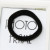 Knitted Polyester Low Stretch Yarn 5-Inch Half Hair Ring Seamless Towel Ring Hotel Supplies Stall 1 Yuan 2 Yuan Wholesale