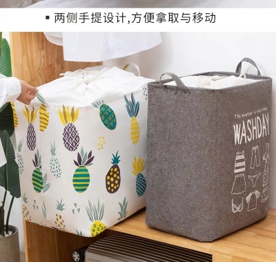 Factory Direct Supply Cotton and Linen Storage Basket Storage Basket