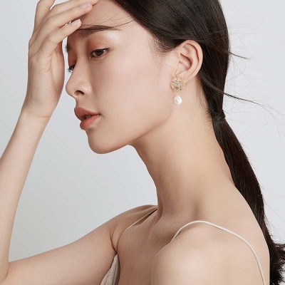 Earrings 2019 New Trendy Korean Graceful Online Influencer Versatile Personality Fashion European and American Style Vintage Earrings Women
