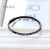 Korean Style Printed Letter Bandlet Hair Band High Elastic Lady Hairtie Wholesale Stall 1 Yuan 2 Yuan Rubber Band