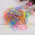 High Elastic Boxed Strong Pull Continuous Rubber Band Colorful Children Baby Hairtie Rubber Rubber Band Gift Gift