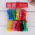 Classic Bright Red Wool Rubber Band Black; Golden Fruit Hair Band Seamless Rubber Band 1 Yuan 2 Yuan Stall Supply Wholesale