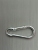 Supply safety spring hook safety climbing fastener stainless steel spring hook connecting ring 9 * 90