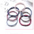 Three-in-One Leather Tube Korean Style Hair Ring High Elasticity Matte Tube Rubber Headband Head Rope Small Gift Ornament Accessories Hair Ring Wholesale